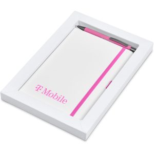 Duncan Notebook & Pen Set - Pink