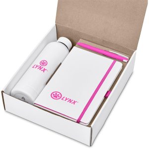 Clark White Gift Set - Pink